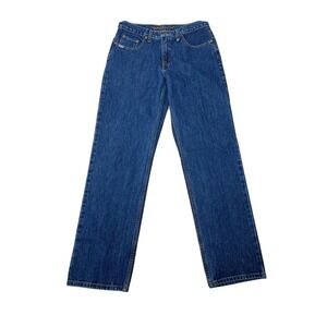 Cruel Girl Jeans Women Size 09 Reg Approx 30x32  Relaxed Straight Leg Blue Denim